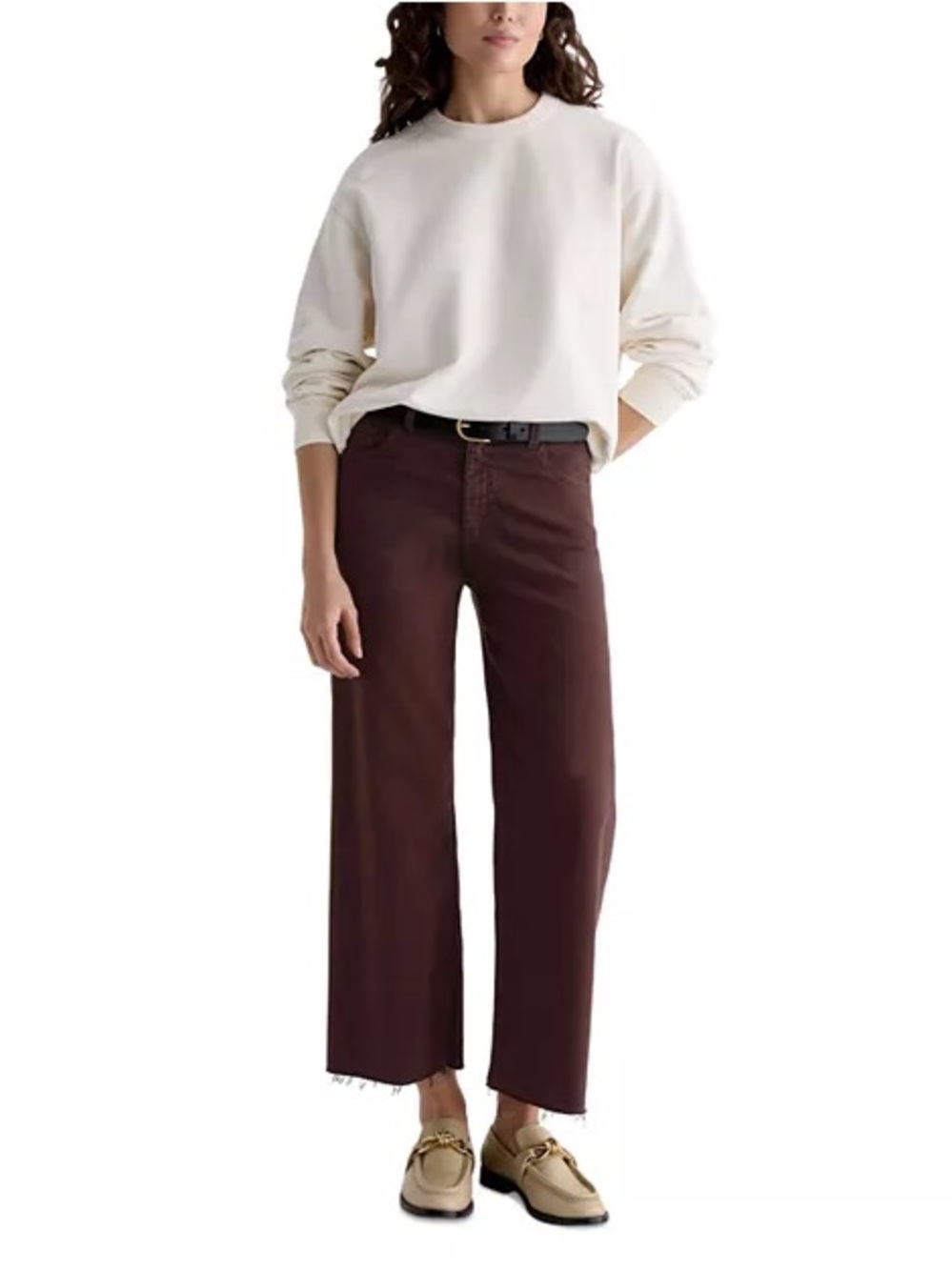 AG Saige wide legged cropped 30